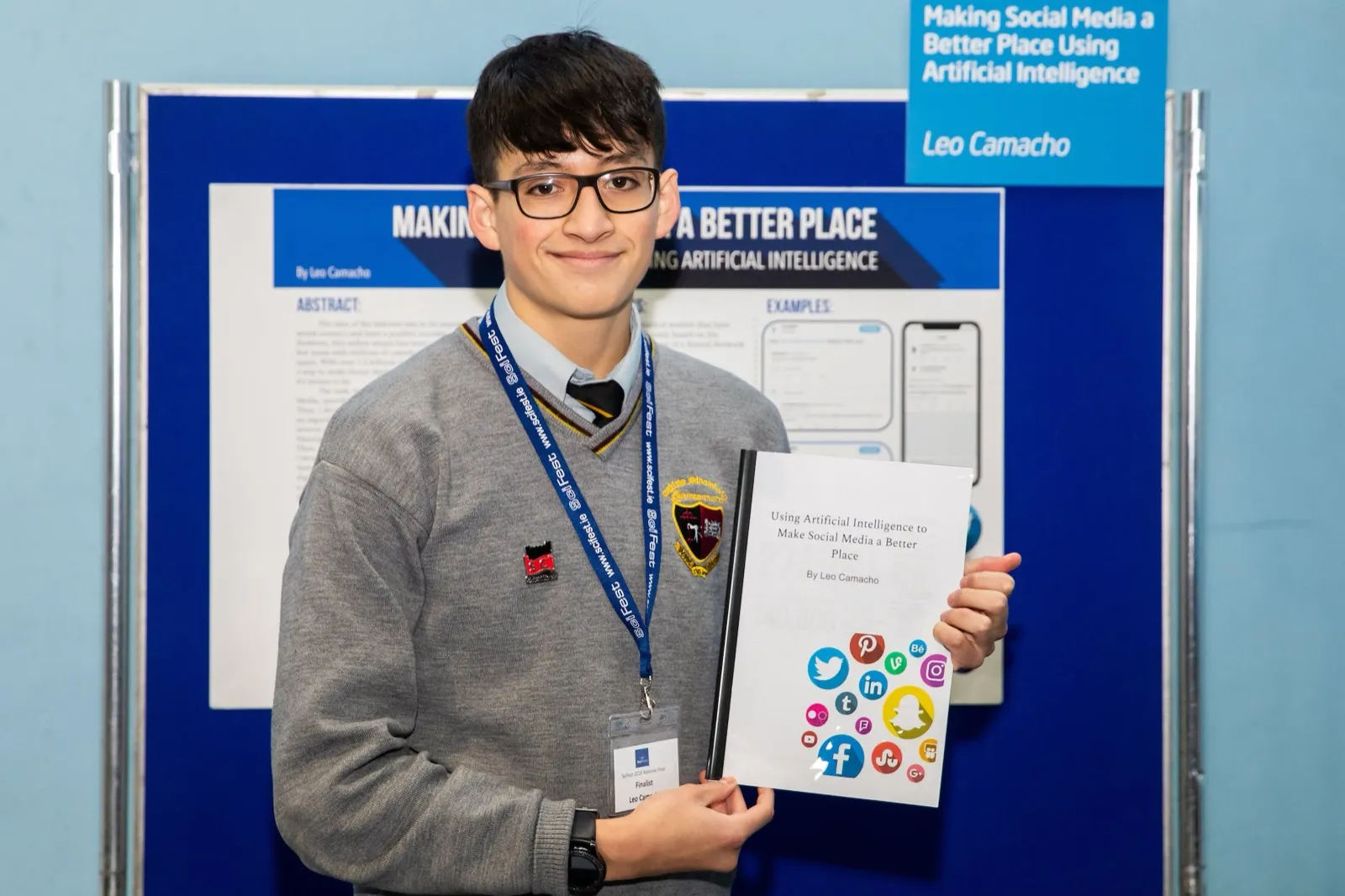 SciFest Ireland — presenting the NLP cyberbullying detector