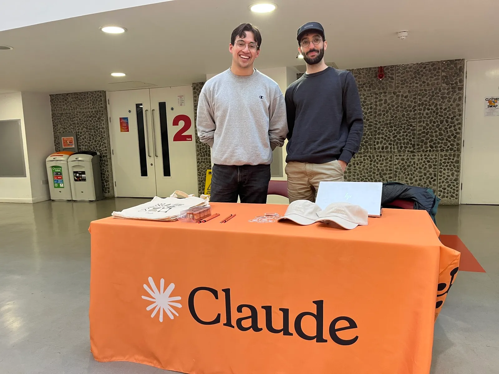 Repping Claude at Edinburgh